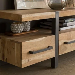 Meuble TV en bois d'acacia Praia