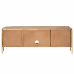 Meuble TV en bois d'acacia et métal Andrès