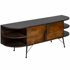 Meuble TV en bois d'acacia Juno