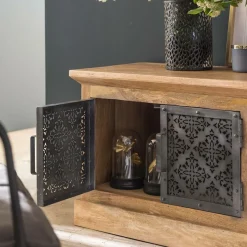 Meuble TV en bois de manguier Sahara