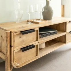 Meuble TV en bois de manguier Nova