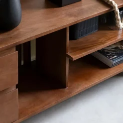 Meuble TV en bois de manguier Nelson