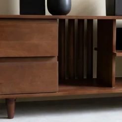 Meuble TV en bois de manguier Nelson