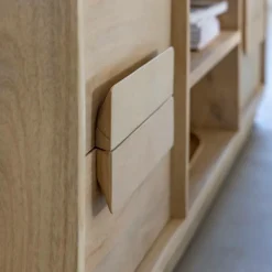 Meuble TV en bois de manguier Lioris