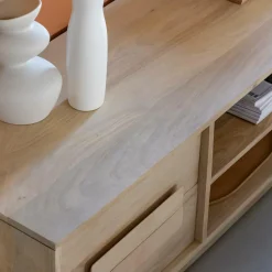 Meuble TV en bois de manguier Lioris