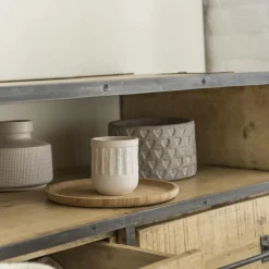 Meuble TV en bois de manguier 3 tiroirs Wood