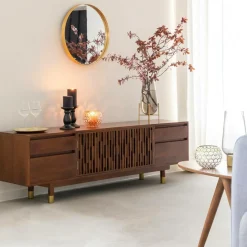 Meuble TV en bois de manguier Xabi