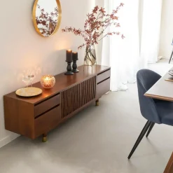 Meuble TV en bois de manguier Xabi