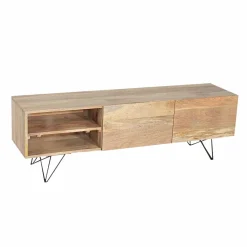 Meuble TV en bois de manguier Carole