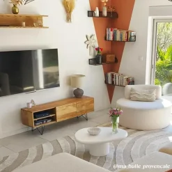 Meuble TV en bois de manguier Carole