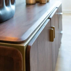 Meuble TV en bois de manguier Lisette