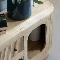 Meuble TV en bois de manguier Amara