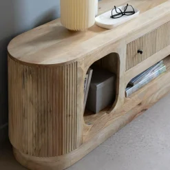 Meuble TV en bois de manguier Amara