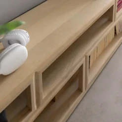 Meuble TV en bois de manguier Adela