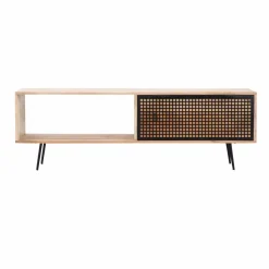 Meuble TV en bois de manguier 140 cm Jasmin