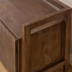 Meuble TV en bois de manguier marron Emile