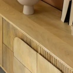 Meuble TV en bois de manguier Eros