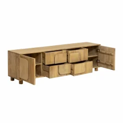 Meuble TV en bois de manguier Eros