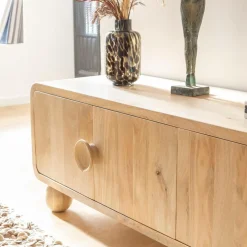 Meuble TV en bois de manguier Horta