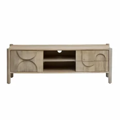 Meuble TV en bois de manguier Tysia