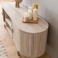 Meuble tv en bois de manguier Macha