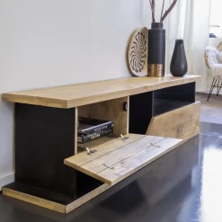 Meuble TV en bois de manguier Joachim