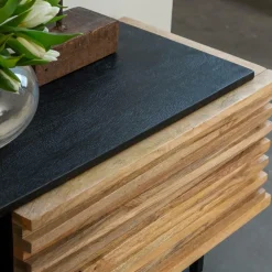 Meuble TV en bois de manguier Tino