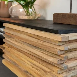 Meuble TV en bois de manguier Tino