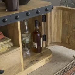 Meuble TV en bois de manguier Riga