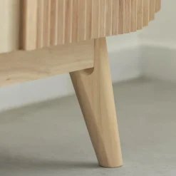 Meuble TV en bois de paulownia Nilo