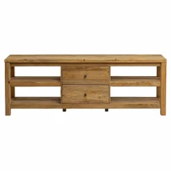 Meuble TV en bois de pin recyclé Blaise