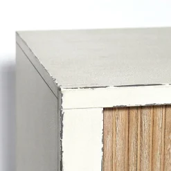 Meuble TV en bois effet patiné Clémentine