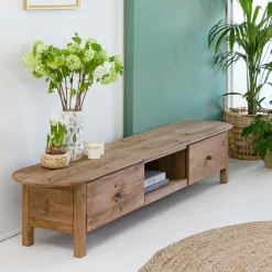 Meuble tv en bois recyclé 185 cm Blaise