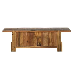 Meuble TV en bois recyclé et métal Hector