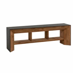 Meuble TV en pin recyclé Constance