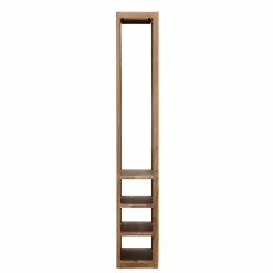 Miroir avec rangements bois d'acacia Salta