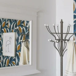 Miroir en bois de pin blanc Manel