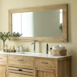 Miroir en bois recyclé 165 cm Garance