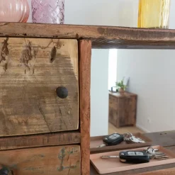 Miroir horizontal en bois recyclé Vicky