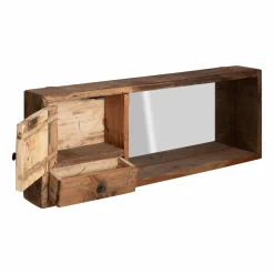 Miroir horizontal en bois recyclé Vicky