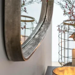 Miroir rectangle en aluminium Beryl