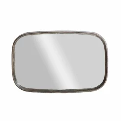 Miroir rectangle en aluminium Beryl