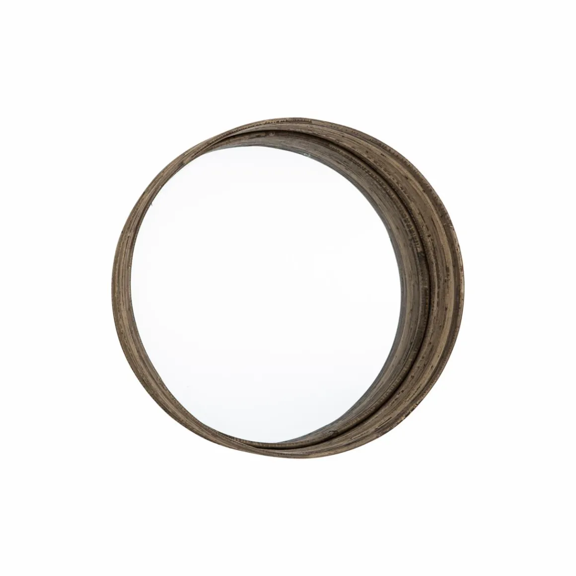 Miroir rond en rotin Rattan
