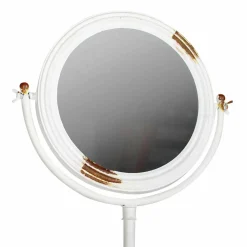 Miroir style industriel blanc