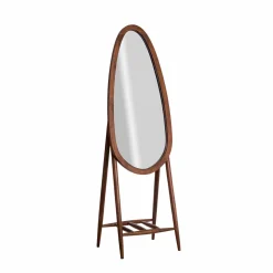 Miroir sur pied en bois de manguier Joyce