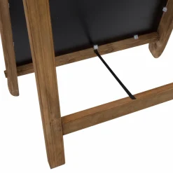 Miroir sur pied en bois recyclé Blaise