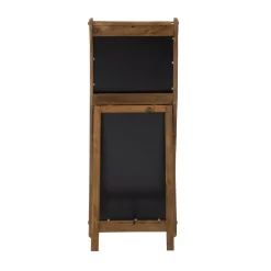 Miroir sur pied en bois recyclé Blaise