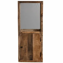 Miroir vertical style porte en bois recyclé Vicky