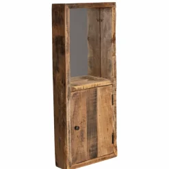Miroir vertical style porte en bois recyclé Vicky