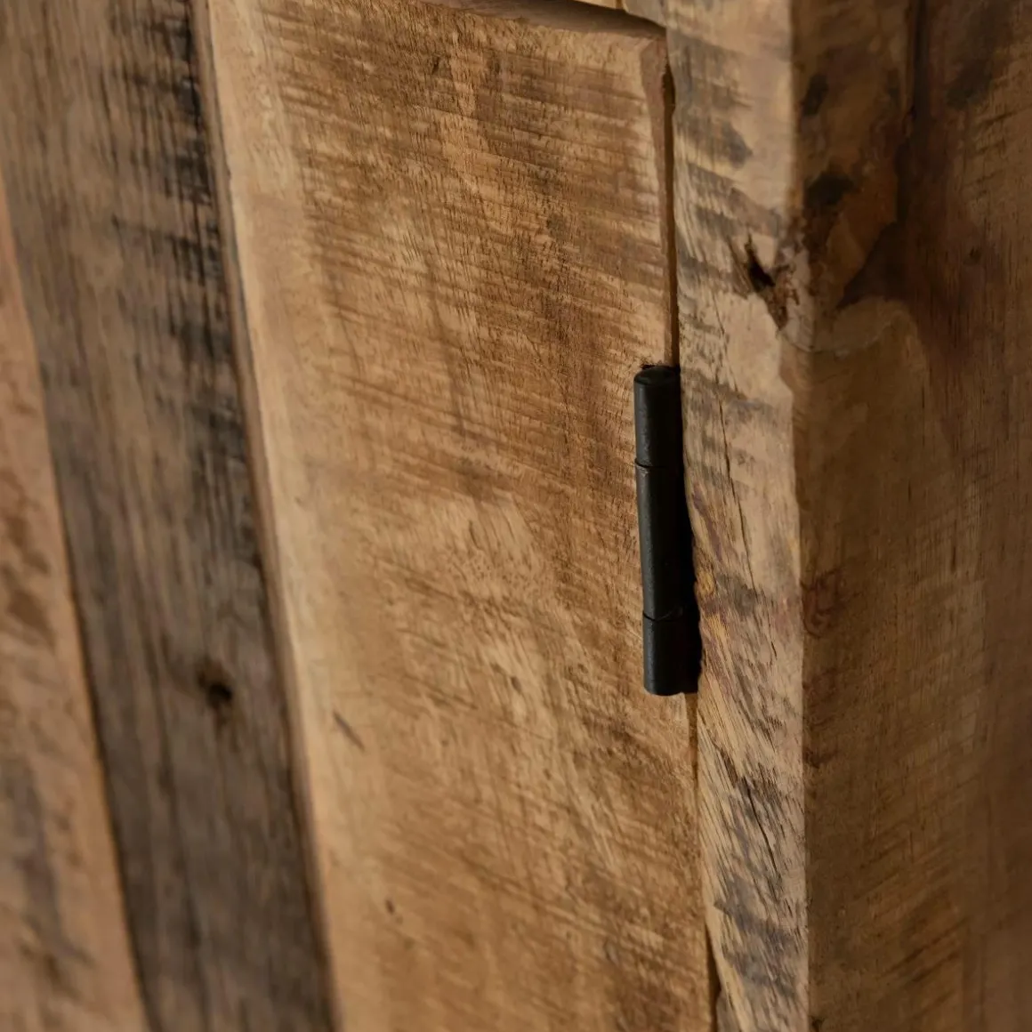 Miroir vertical style porte en bois recyclé Vicky